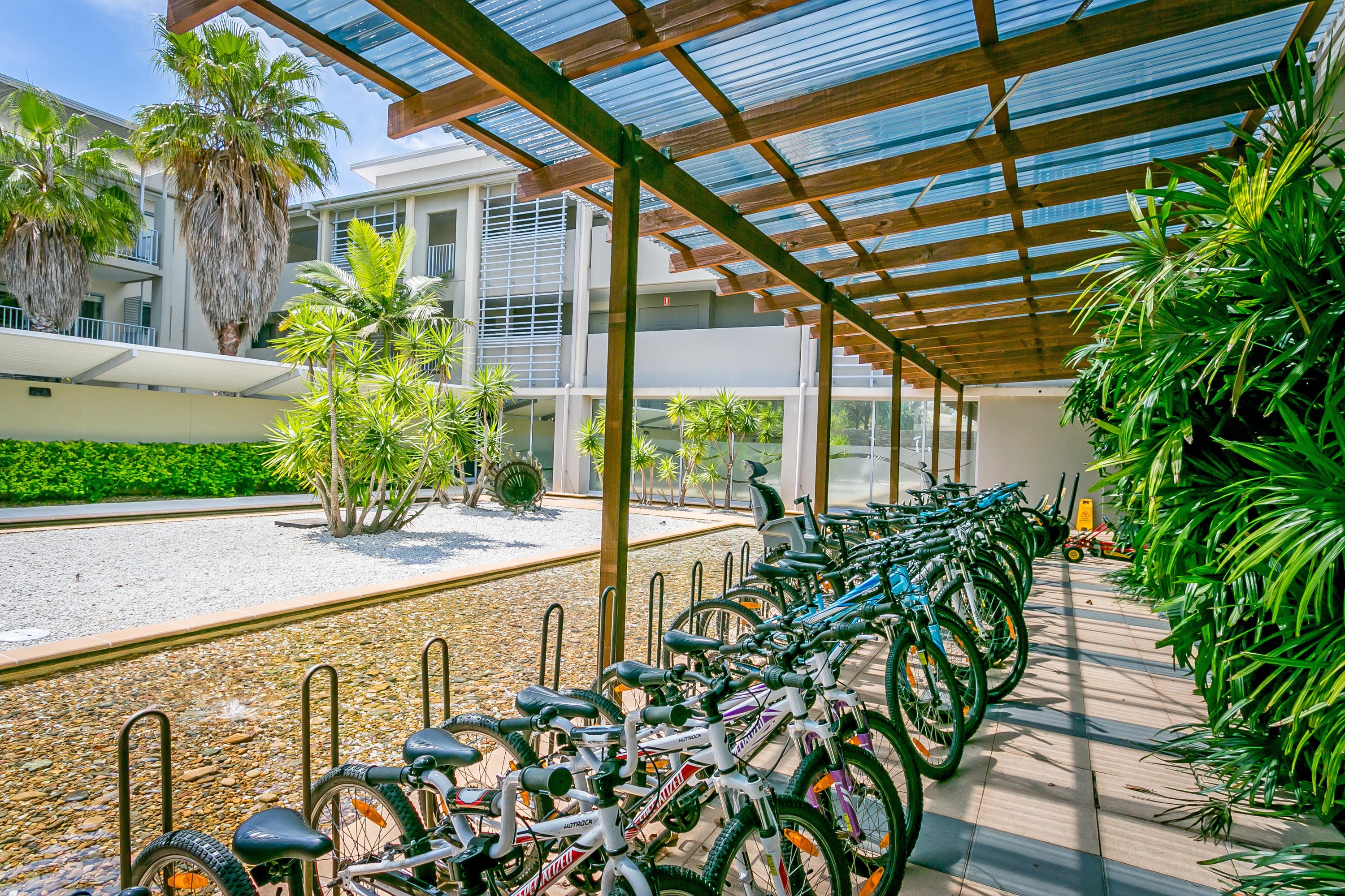 Peppers Salt Resort & Spa Kingscliff Exterior foto Bicycle parking at the University of Cyprus